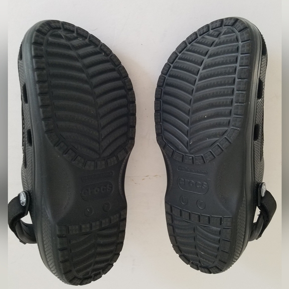 Crocs Men's Yukon Vista Clogs Black Size 7 - Picture 14 of 16